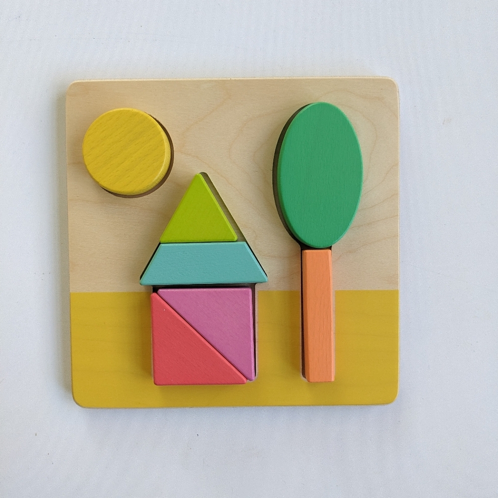 Lovevery Double-Sided Sunny Day Puzzle from The Helper Playkit